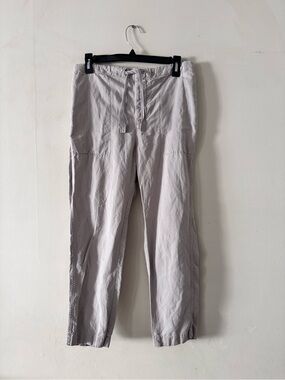 Wilfred Casual Drawstring Pants in Light Gray